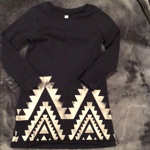 Navy Tea Collection Dress. 3T.